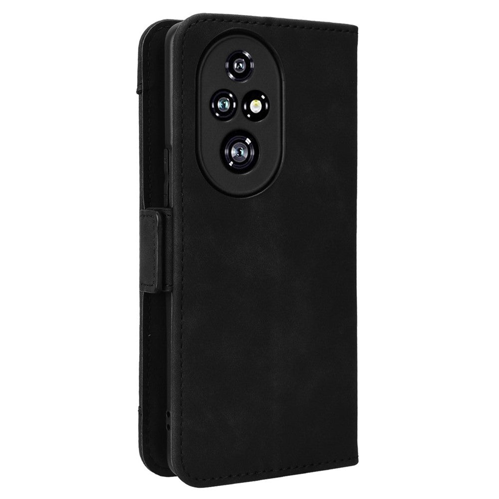 For Honor 200 Pro 5G Case Multiple Card Slots Leather Phone Cover