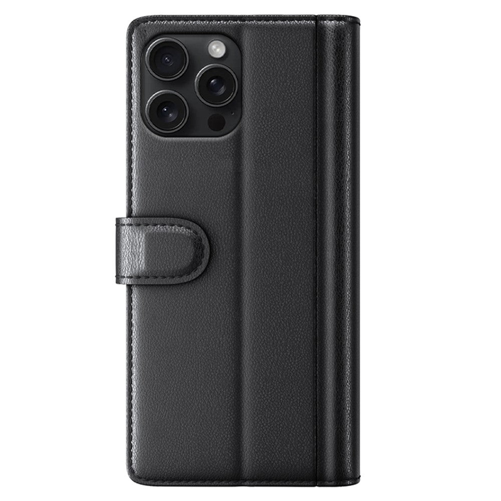 iPhone 16 Pro Echtleder Hülle mit Kartenfach