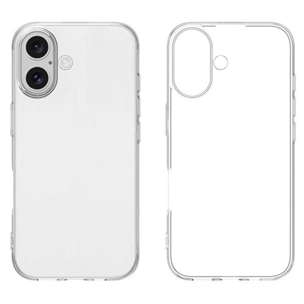 iPhone 16 Transparente Hülle – Kratzfest, weich & stoßfest