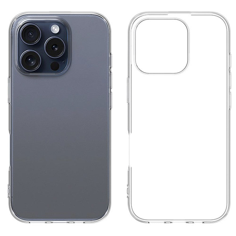 iPhone 16 Pro Transparente Hülle – Kratzfest, weich & stoßfest