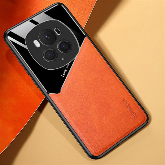 Honor Magic6 Pro 5G Handyhülle – Rückseite aus PU+TPU+PC, mit Unterstützung für magnetische Autohalterung