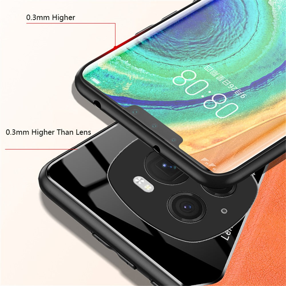 Honor Magic6 Pro 5G Handyhülle – Rückseite aus PU+TPU+PC, mit Unterstützung für magnetische Autohalterung