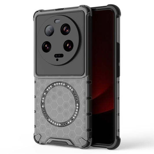 Xiaomi 13 Ultra Handyhülle – Magnetische TPU + PC- Wabenmuster Fallschutz