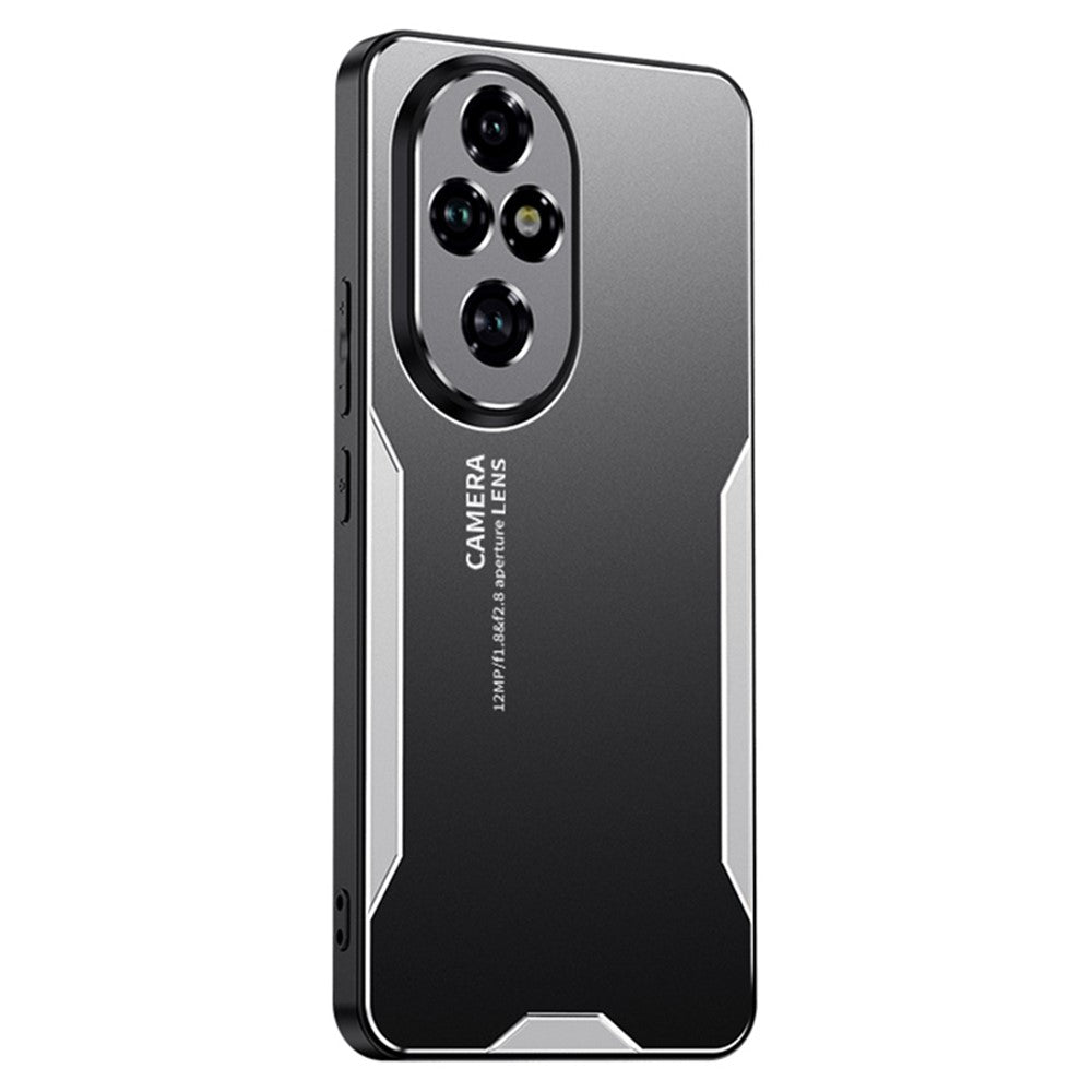 For Honor 200 5G Case Anti-scratch Aluminum Alloy+PC+TPU Phone Cover