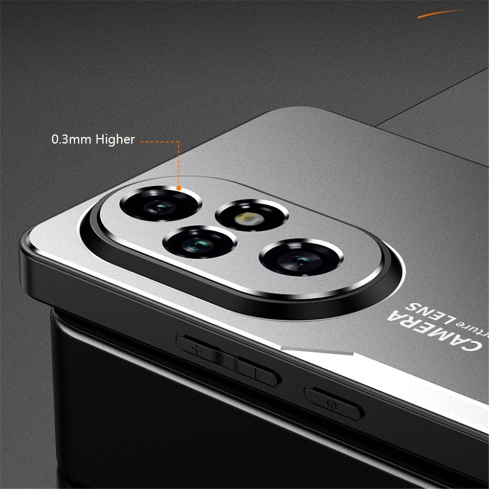 For Honor 200 5G Case Anti-scratch Aluminum Alloy+PC+TPU Phone Cover