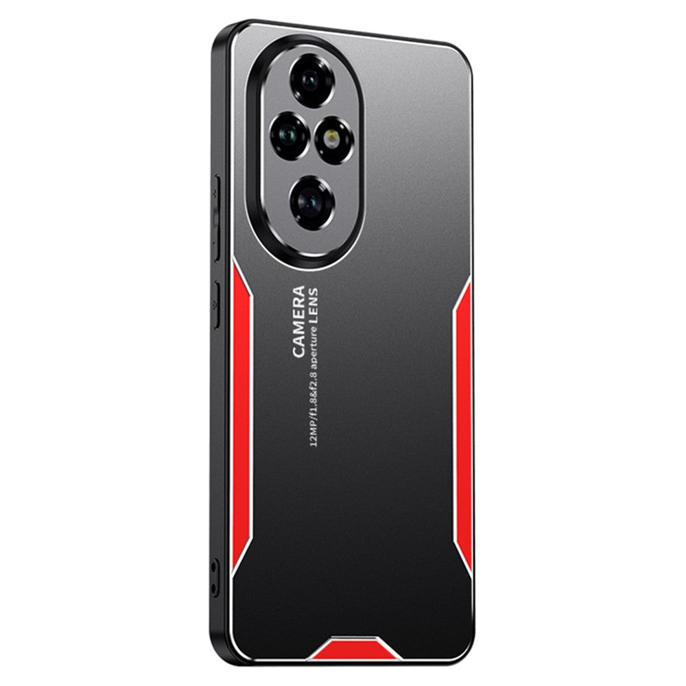 For Honor 200 5G Case Anti-scratch Aluminum Alloy+PC+TPU Phone Cover