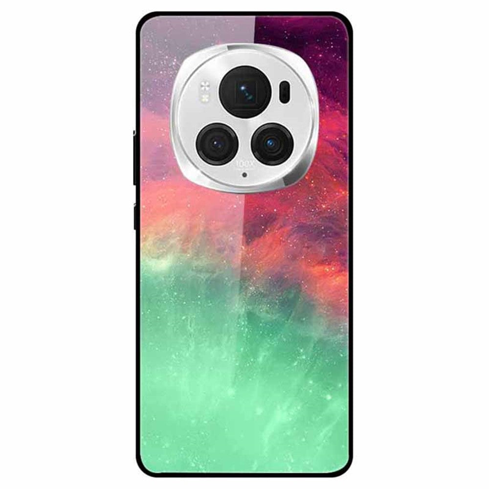 Honor Magic6 Pro 5G Handyhülle – Schlank, aus PC, gehärtetem Glas & TPU, mit Musterdruck