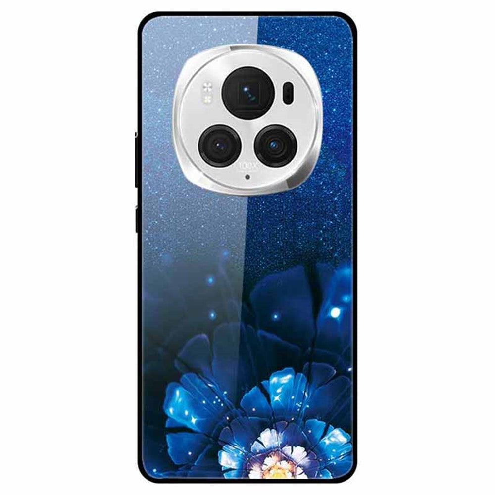 Honor Magic6 Pro 5G Handyhülle – Schlank, aus PC, gehärtetem Glas & TPU, mit Musterdruck