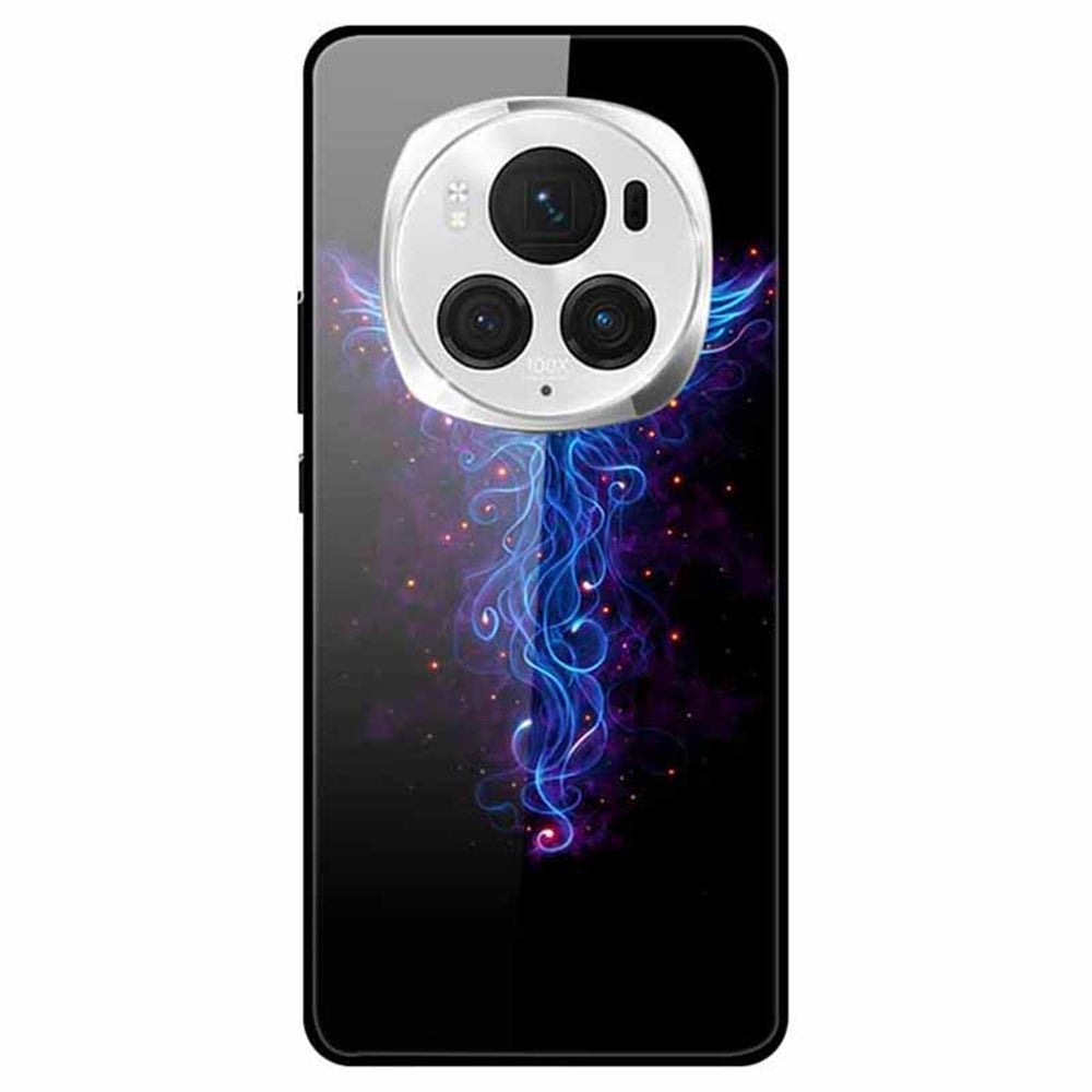 Honor Magic6 Pro 5G Handyhülle – Schlank, aus PC, gehärtetem Glas & TPU, mit Musterdruck