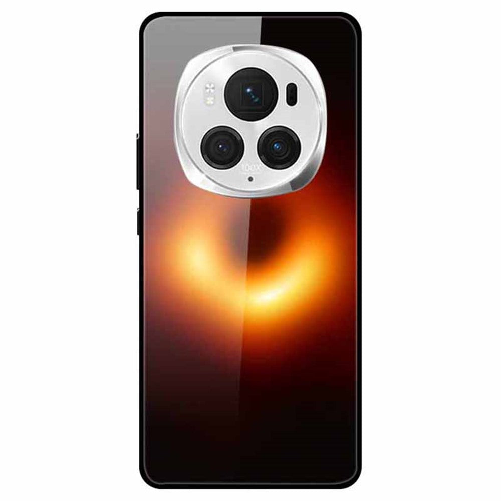 Honor Magic6 Pro 5G Handyhülle – Schlank, aus PC, gehärtetem Glas & TPU, mit Musterdruck