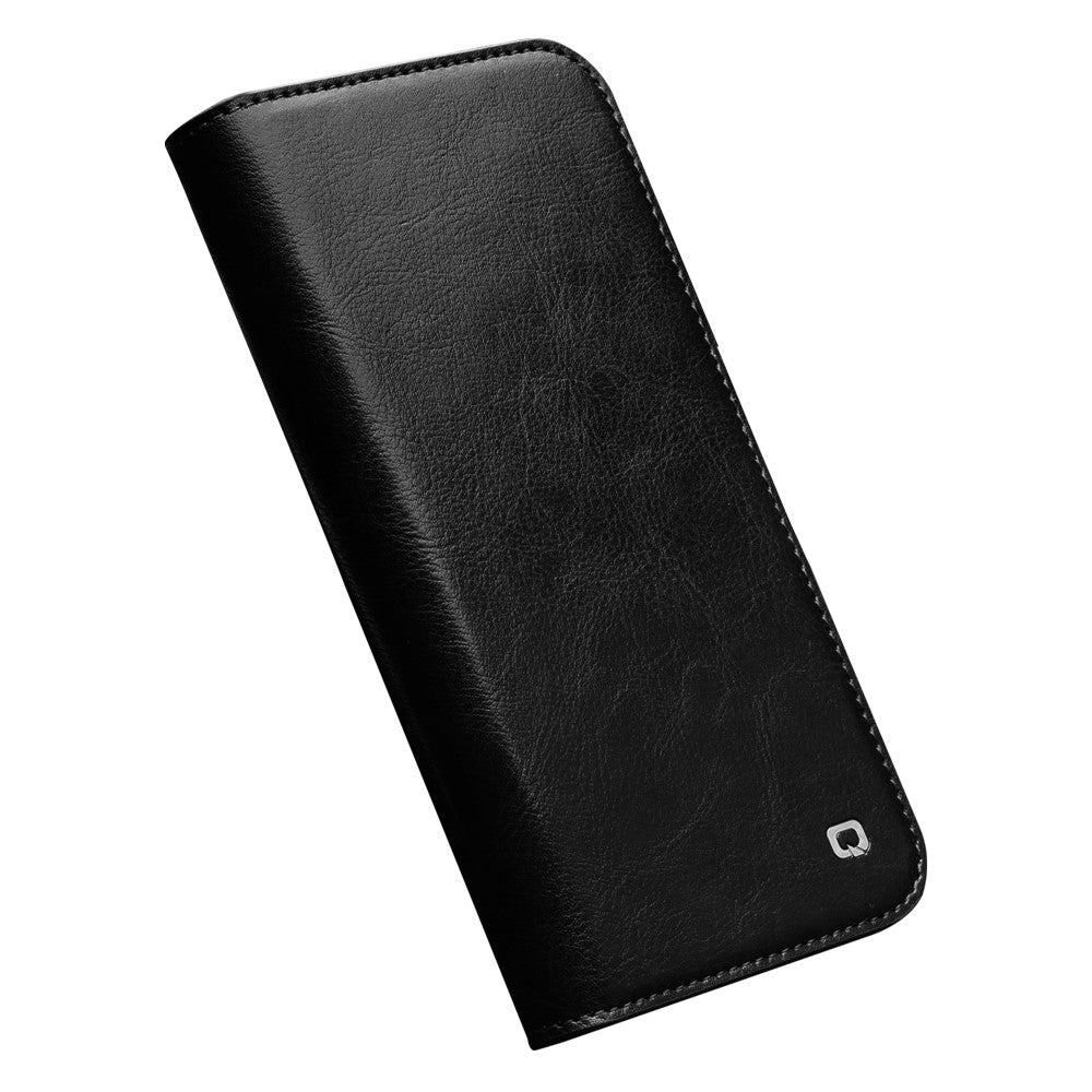 iPhone 14 Echtleder-Handyhülle – Geldbörse & Standfunktion