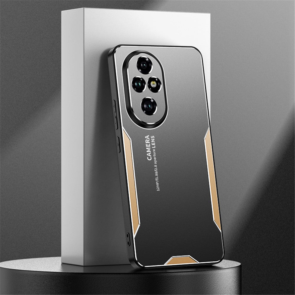 For Honor 200 Pro 5G Protective Case Aluminium Alloy TPU PC Phone Cover