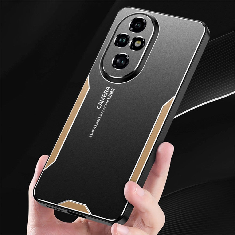 For Honor 200 Pro 5G Protective Case Aluminium Alloy TPU PC Phone Cover