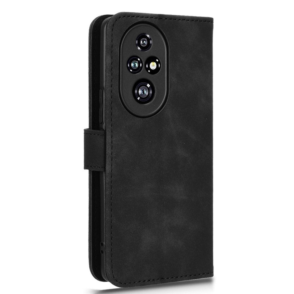 For Honor 200 Pro 5G Case Wallet PU Leather Skin-friendly Phone Cover