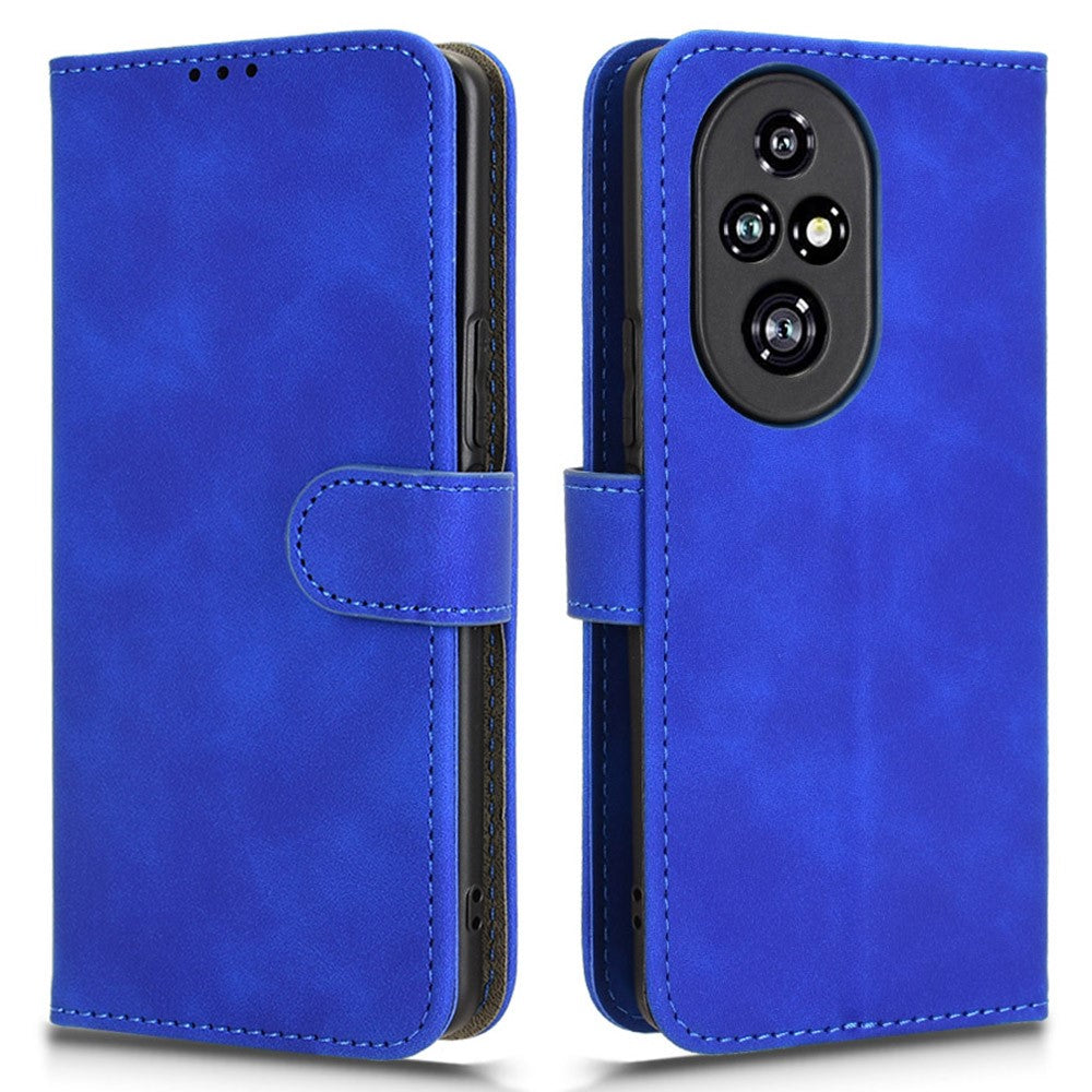 For Honor 200 Pro 5G Case Wallet PU Leather Skin-friendly Phone Cover