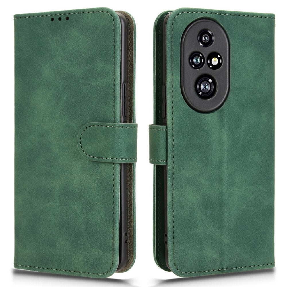 For Honor 200 Pro 5G Case Wallet PU Leather Skin-friendly Phone Cover