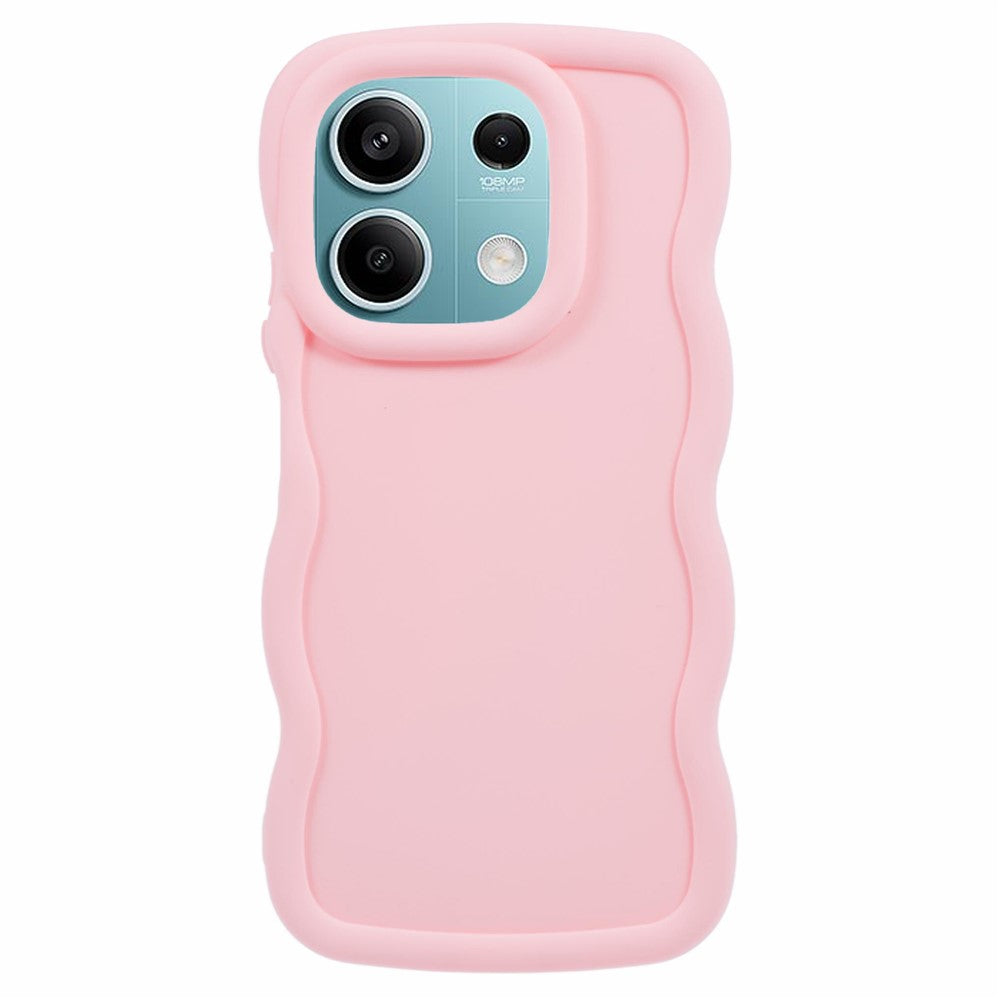 XL Series For Xiaomi Redmi Note 13 5G Case Curly Wave Frame TPU Phone Cover