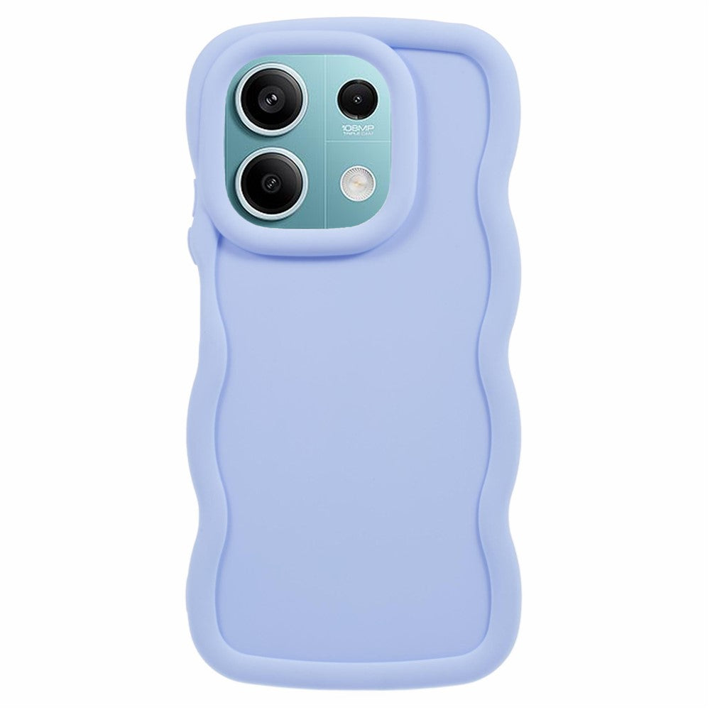 XL Series For Xiaomi Redmi Note 13 5G Case Curly Wave Frame TPU Phone Cover