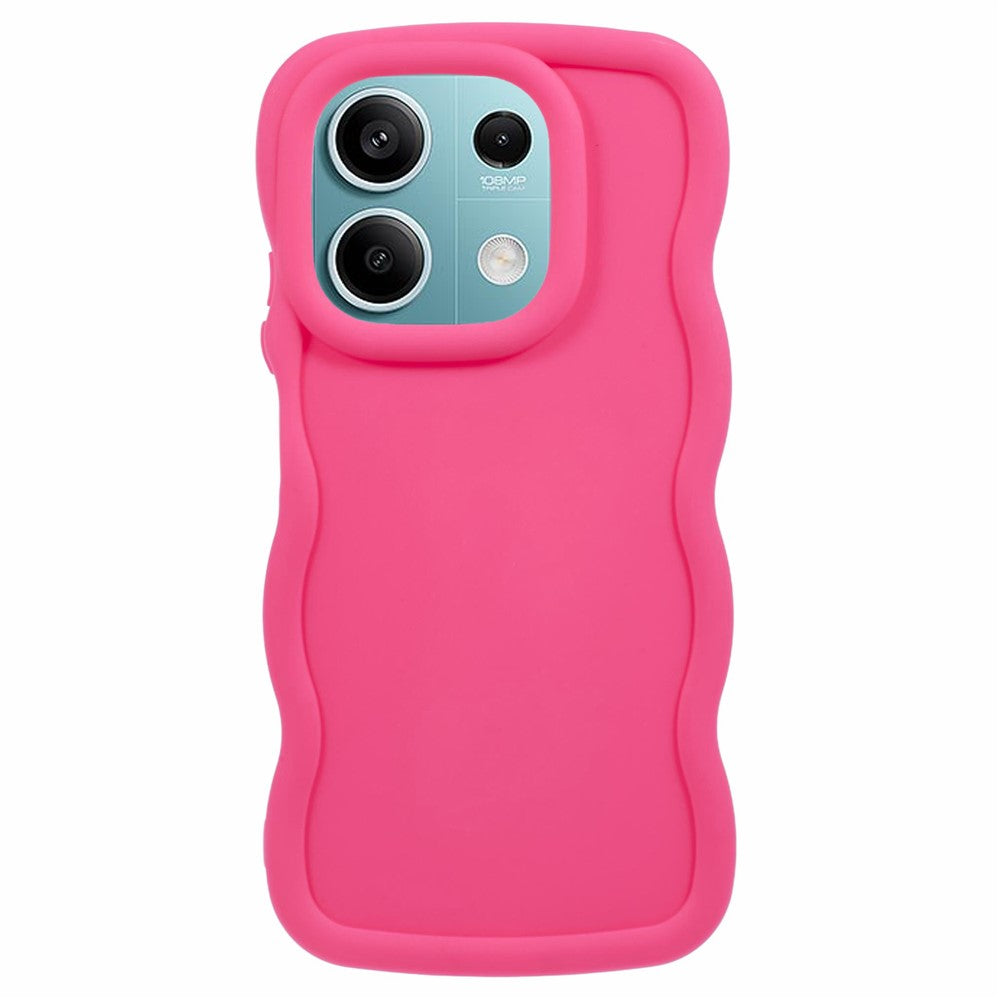 XL Series For Xiaomi Redmi Note 13 5G Case Curly Wave Frame TPU Phone Cover