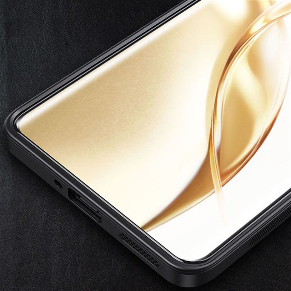 For Honor 200 Pro 5G Case Aluminum Alloy + TPU Anti-Drop Phone Cover with Kickstand