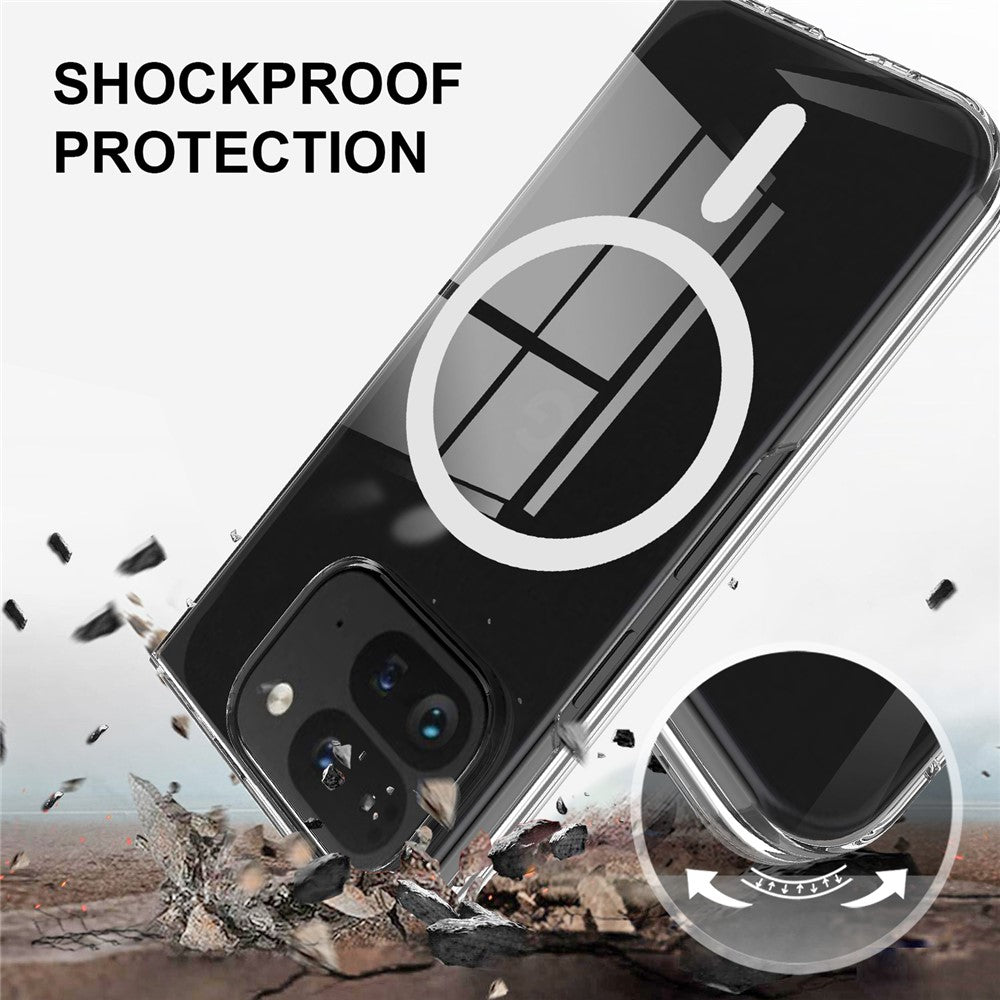 Pixel 9 Pro Fold 5G Magnetische Hülle – Transparent