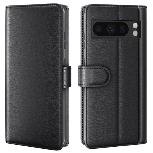 Pixel 8 Pro Echtleder Hülle mit Kartenfach