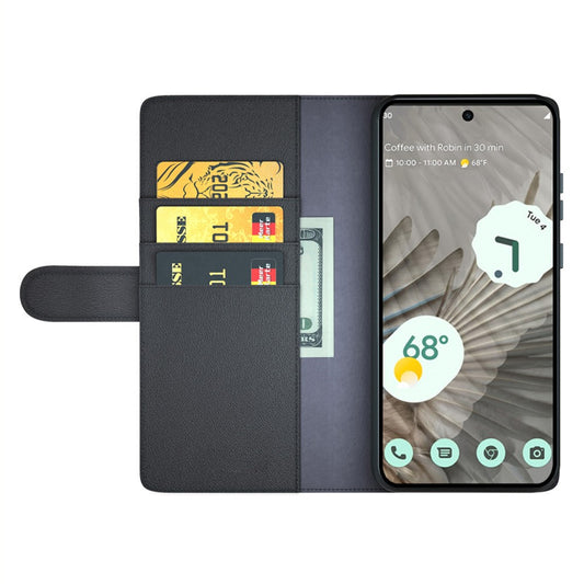 Pixel 7 Pro 5G Echtleder Hülle mit Kartenfach