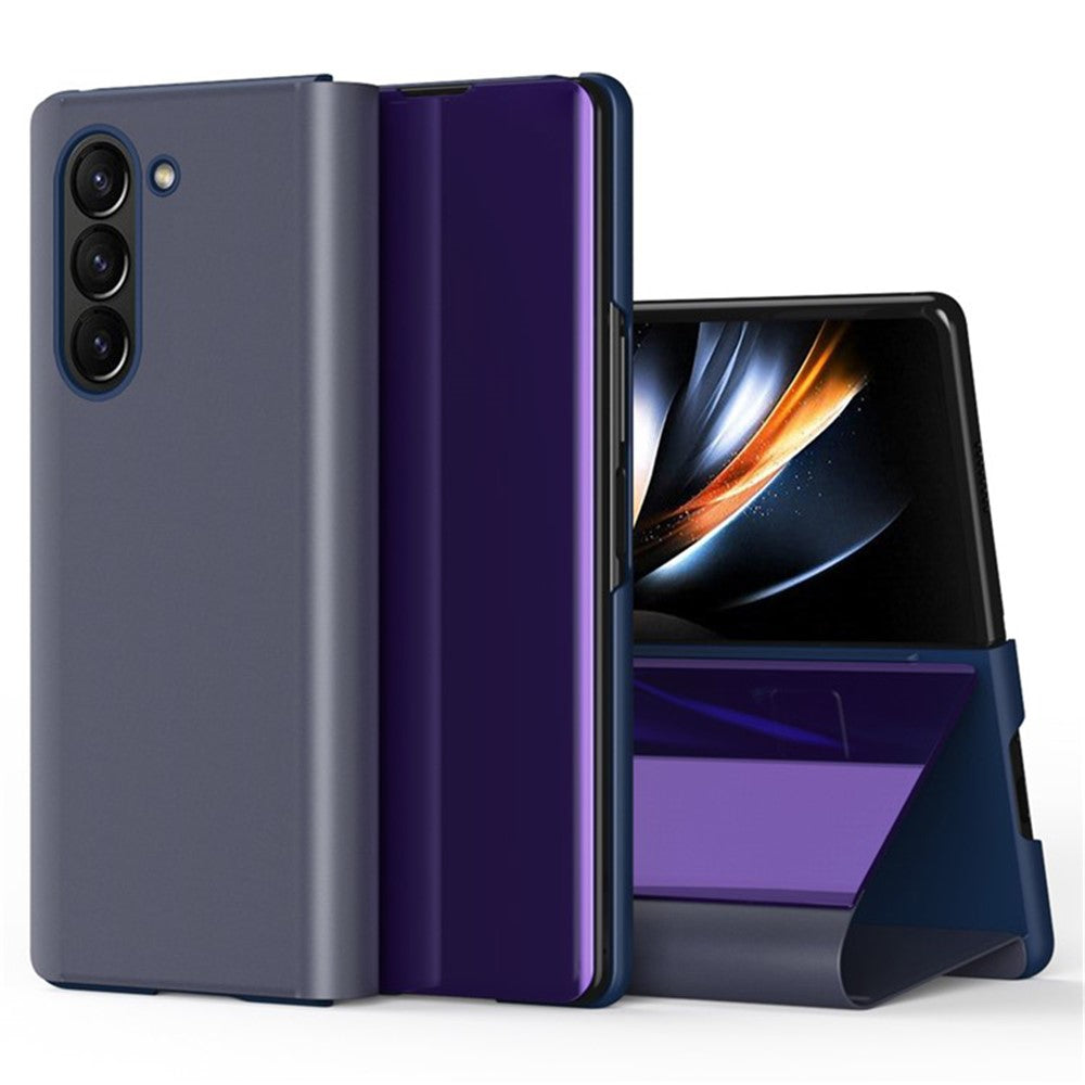 For Samsung Galaxy Z Fold6 5G Flip Leather Cover with Stand Full Body Protective Phone Case