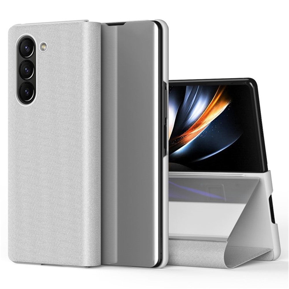 For Samsung Galaxy Z Fold6 5G Flip Leather Cover with Stand Full Body Protective Phone Case