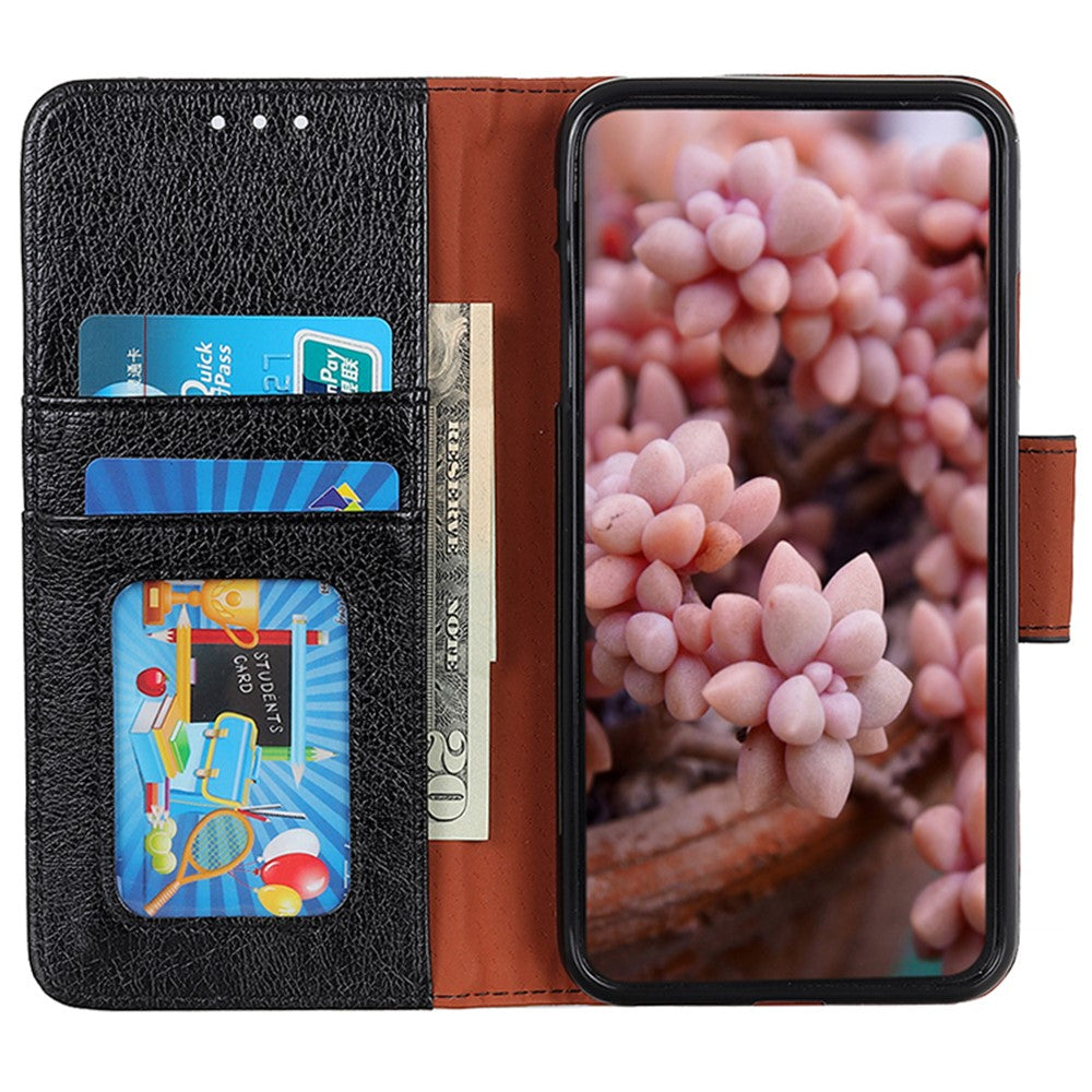 For Honor 200 Lite Mobile Phone Case Nappa Texture Split Leather Cell Phone Cover