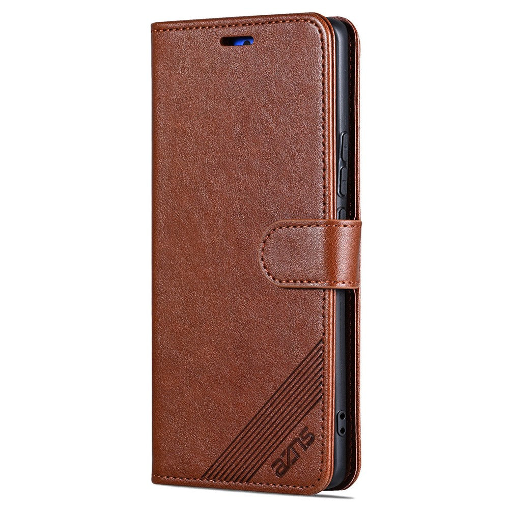 AZNS PU Leather Phone Case for Honor 200 Pro 5G PU Leather Wallet Cell Stand Phone Cover