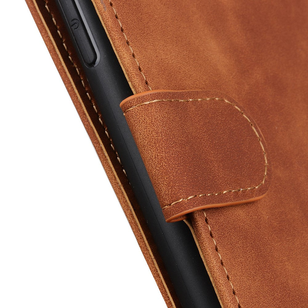 KHAZNEH For Honor 200 Lite Case Retro Leather Stand Wallet Anti-Drop Phone Cover