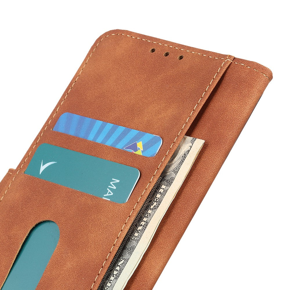 KHAZNEH For Honor 200 Lite Case Retro Leather Stand Wallet Anti-Drop Phone Cover