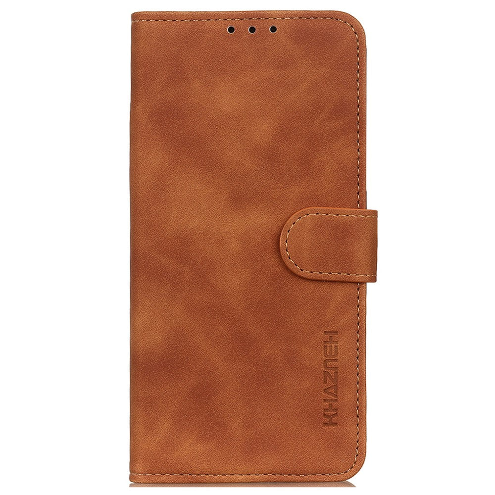 KHAZNEH For Honor 200 Lite Case Retro Leather Stand Wallet Anti-Drop Phone Cover