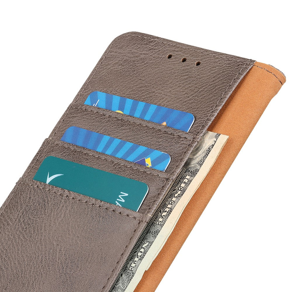 KHAZNEH For Honor 200 Lite Case Cowhide Texture Leather Mobile Phone Cover with Wallet