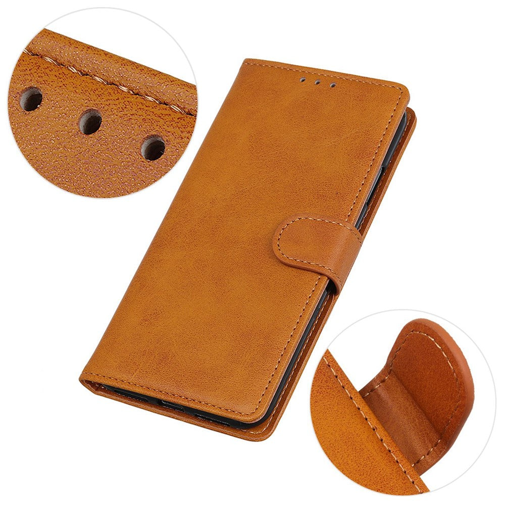 For Honor 200 Lite Case Cowhide Texture Leather Phone Cover TPU Inner