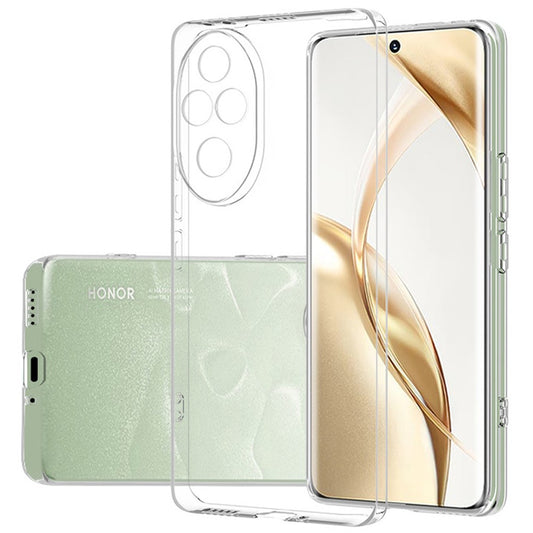 Honor 200 5G Handyhülle – Ultradünne, transparente, weiche TPU