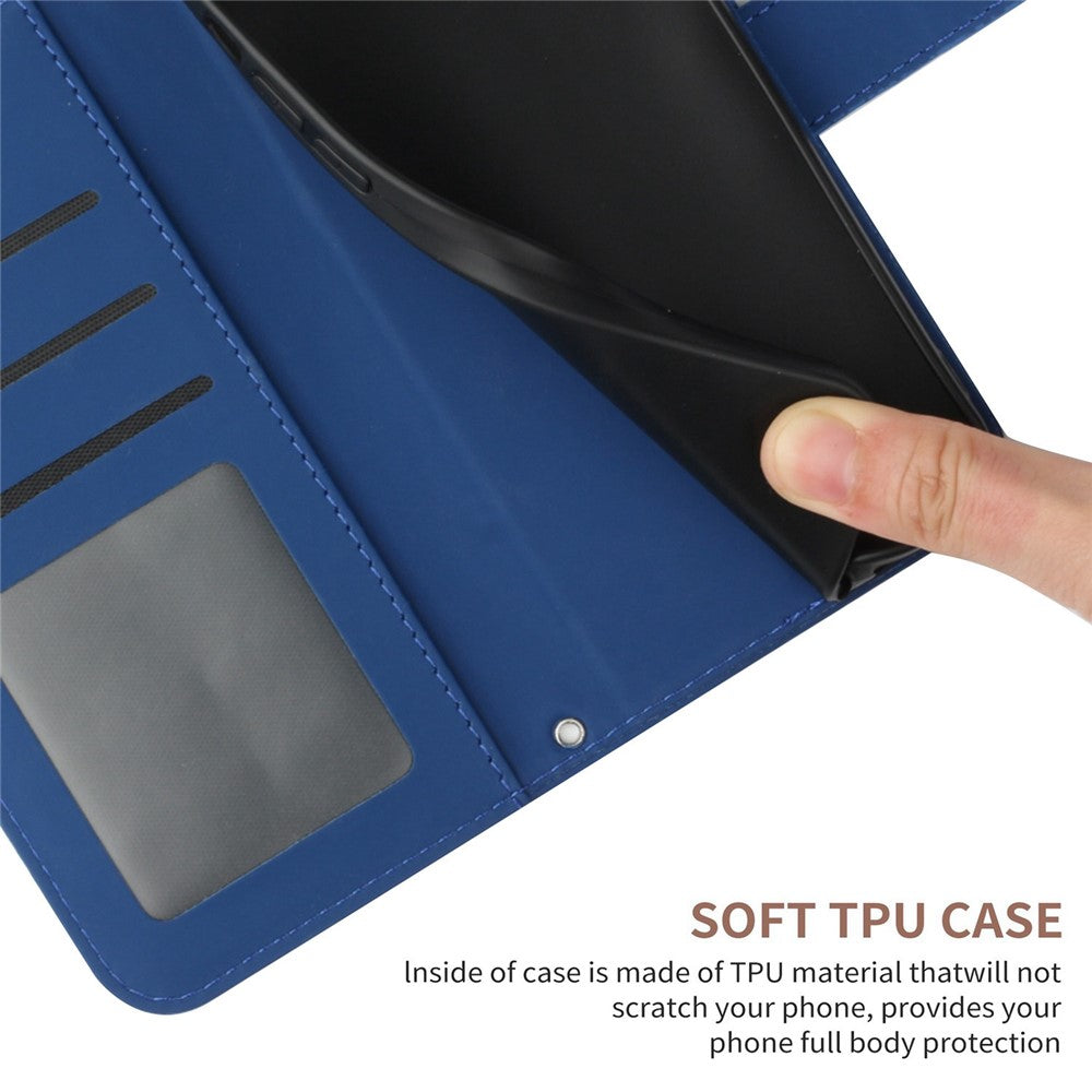 HT04 For Honor 200 5G Case Sunflower Flip Leather Phone Cover Card Slots