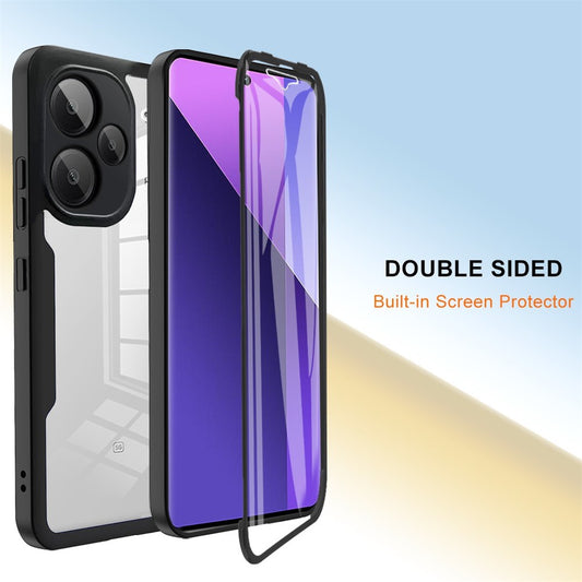 Xiaomi Redmi Note 13 Pro+ 5G Handyhülle – Gehäuse aus Acryl + transparenter TPU- mit PET-Bildschirmfolie