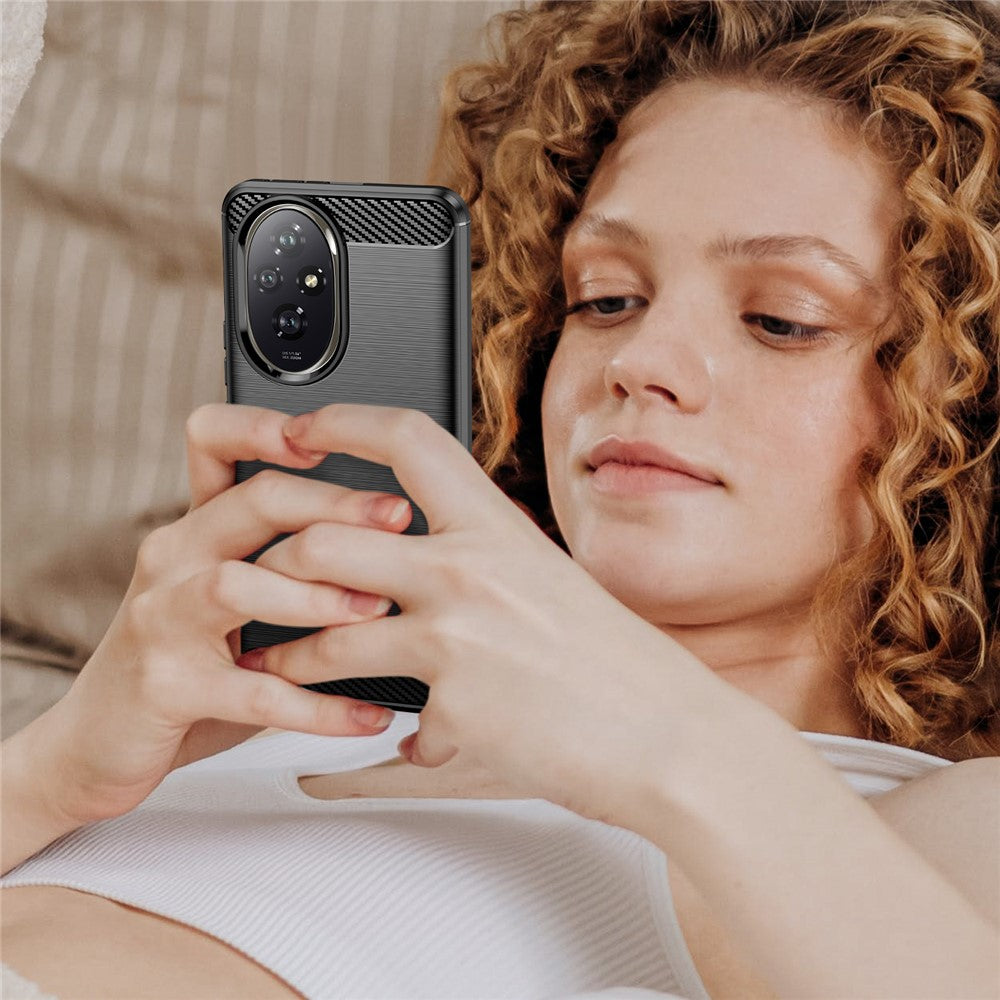For Honor 200 Pro 5G Case Brushed Soft TPU Anti-Fall Phone Protective Cover