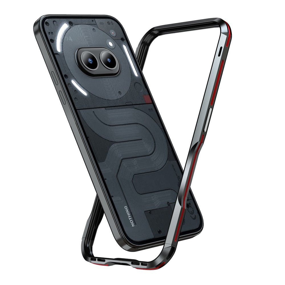 Nothing Phone (2a) Plus / Phone (2a) Handyhülle – Aus Metall, Stoßdämpferrahmen