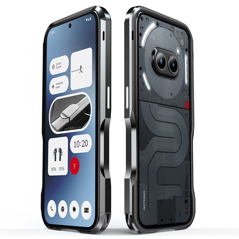 Nothing Phone (2a) Plus / Phone (2a) Handyhülle – Aus Metall, Stoßdämpferrahmen