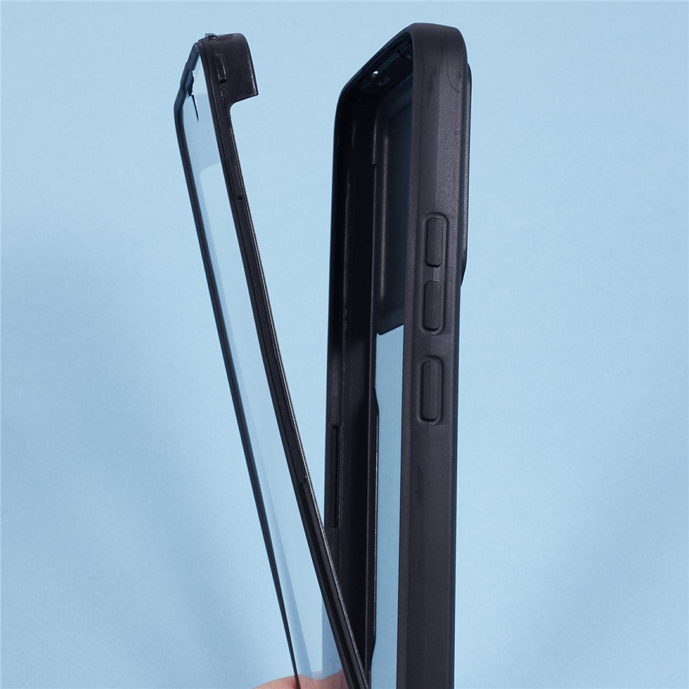 For Xiaomi Poco X6 Pro 5G / Redmi K70 5G / K70E 5G Case Acrylic+TPU Clear Phone Cover with PET Screen Film