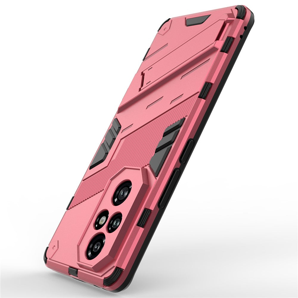 For Honor 200 Pro 5G Case Hidden Kickstand PC+TPU Protective Phone Cover