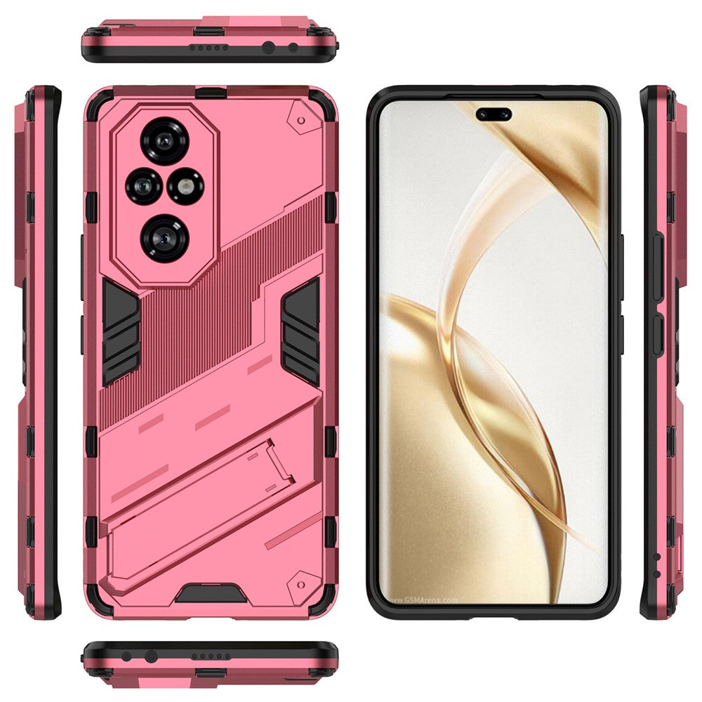 For Honor 200 Pro 5G Case Hidden Kickstand PC+TPU Protective Phone Cover