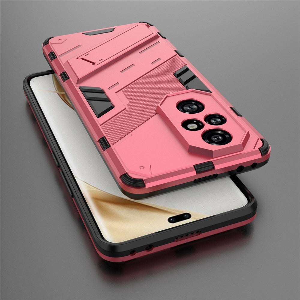 For Honor 200 Pro 5G Case Hidden Kickstand PC+TPU Protective Phone Cover