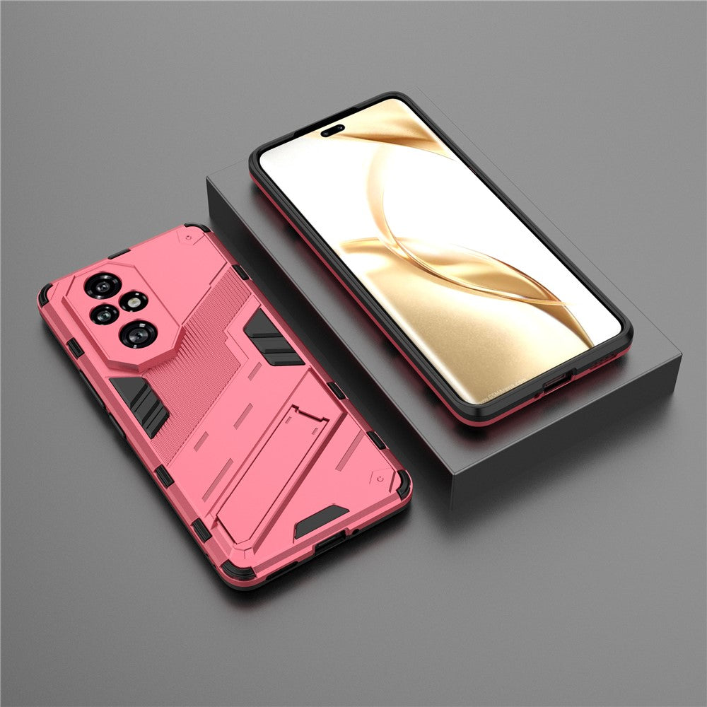 For Honor 200 Pro 5G Case Hidden Kickstand PC+TPU Protective Phone Cover