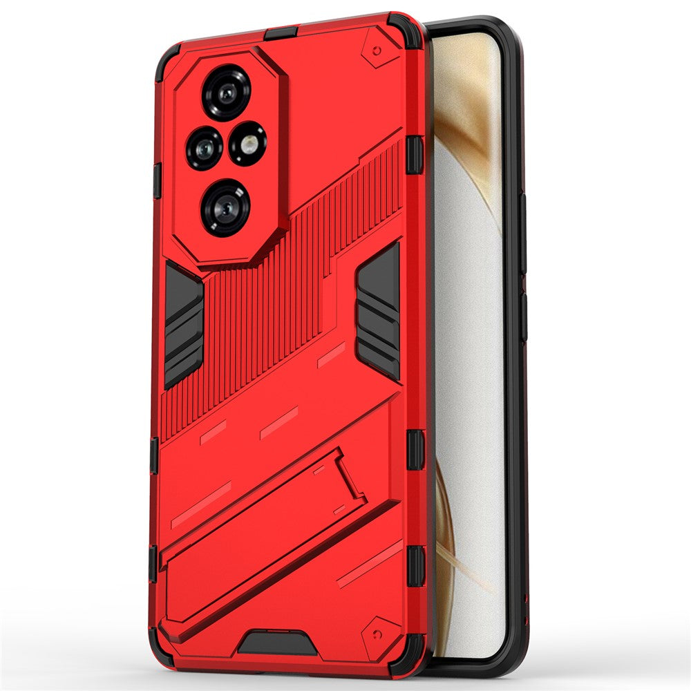 For Honor 200 Pro 5G Case Hidden Kickstand PC+TPU Protective Phone Cover