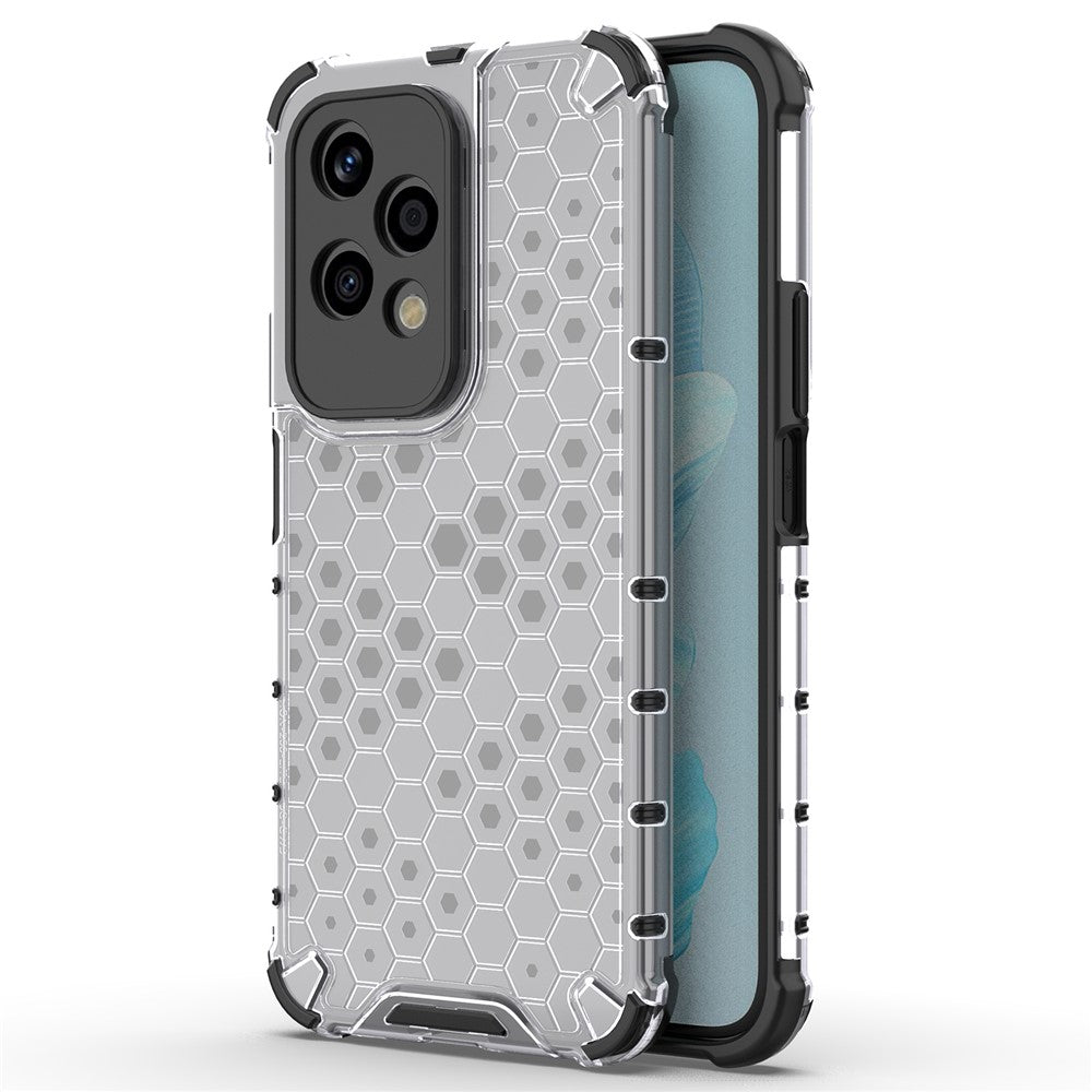 For Honor 200 Lite Case Drop Protection Honeycomb PC+TPU Phone Cover
