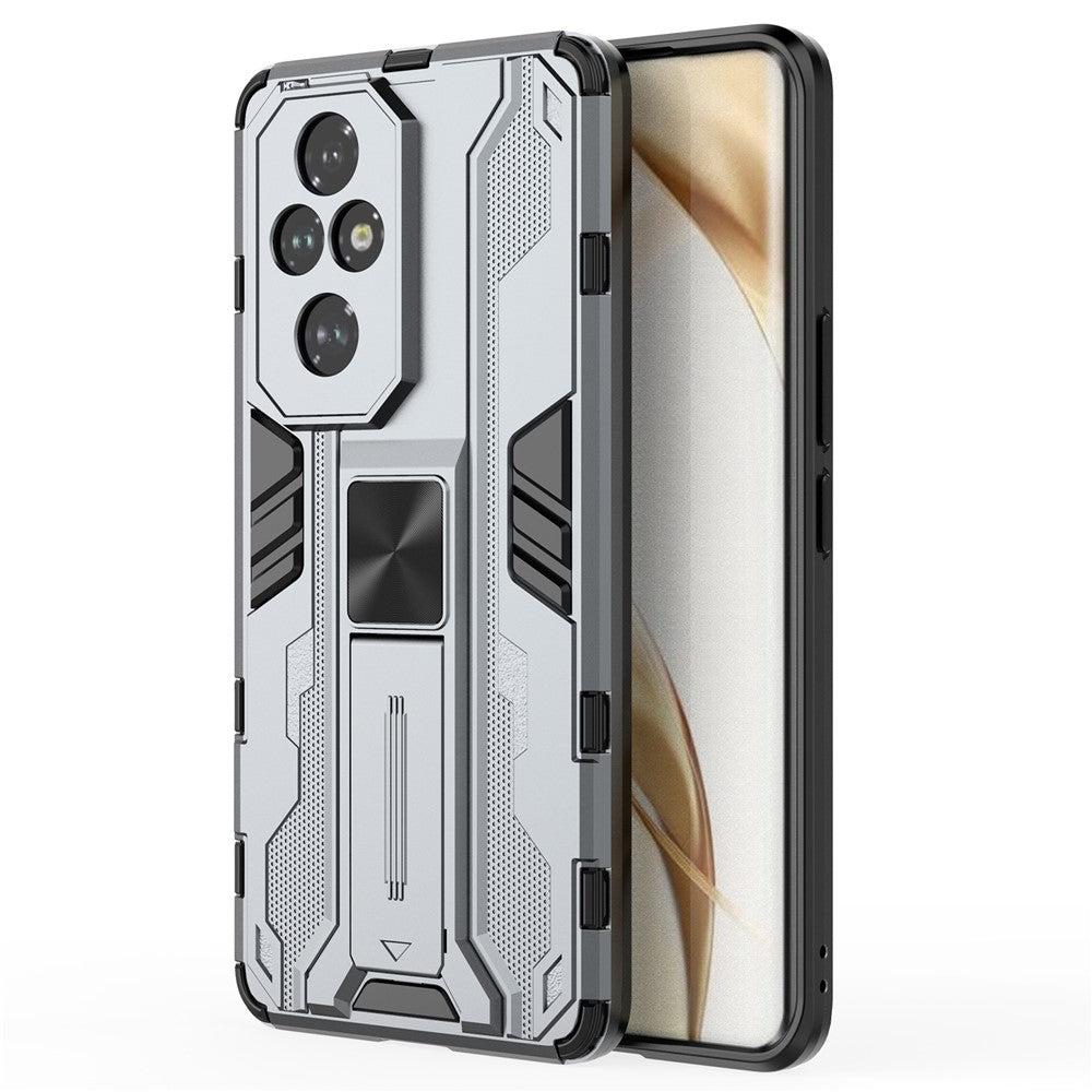 For Honor 200 Pro 5G Case PC + TPU Drop Protective Cover Hidden Kickstand